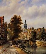 European city landscape, street landsacpe, construction, frontstore, building and architecture. 278 unknow artist